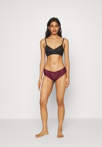 LASCANA BRAZIL 3 PACK - Cuecas - bordeaux/red/rose