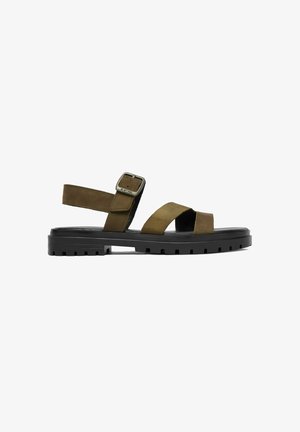 G-STAR, G STAR RAW WOMEN'S KHAKI SANDALS - Sandaler - green