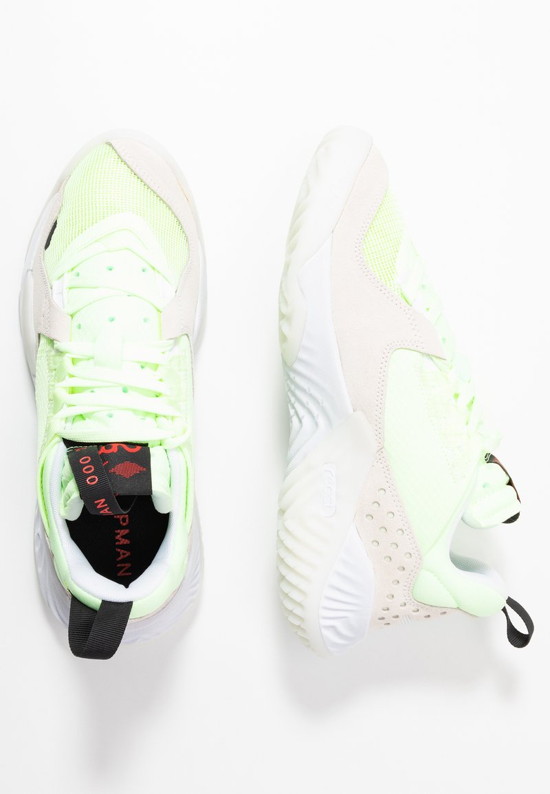 Jordan Delta Sneaker Low Barely Volt Chile Red Black Sail White Neongrun Zalando De