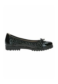Caprice Balerinos stiliaus laivutės - black croco
