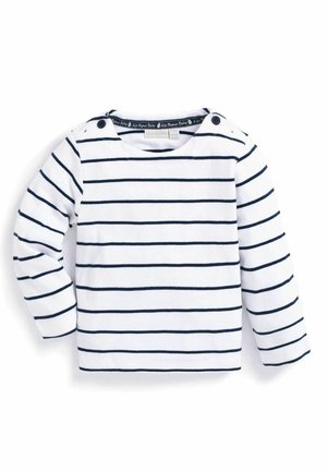 JOJO MAMAN BÉBÉ KIDS BRETON STRIPE TOP STANDARD - Langærmet T-shirt - white navy stripe