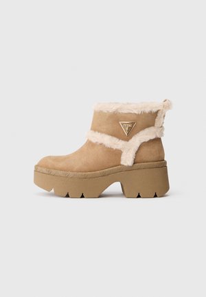 BRIDGETE - Vinterstøvler - beige
