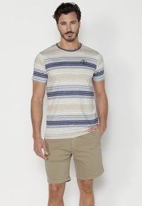 Koroshi SHORT SLEEVE  - Marškinėliai su spaudiniu - beige