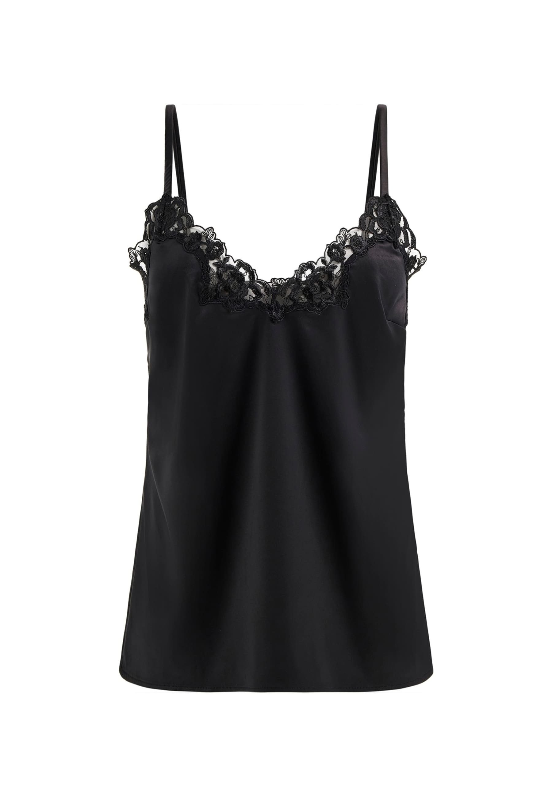 Guess Pyjama top - schwarz/black - Zalando