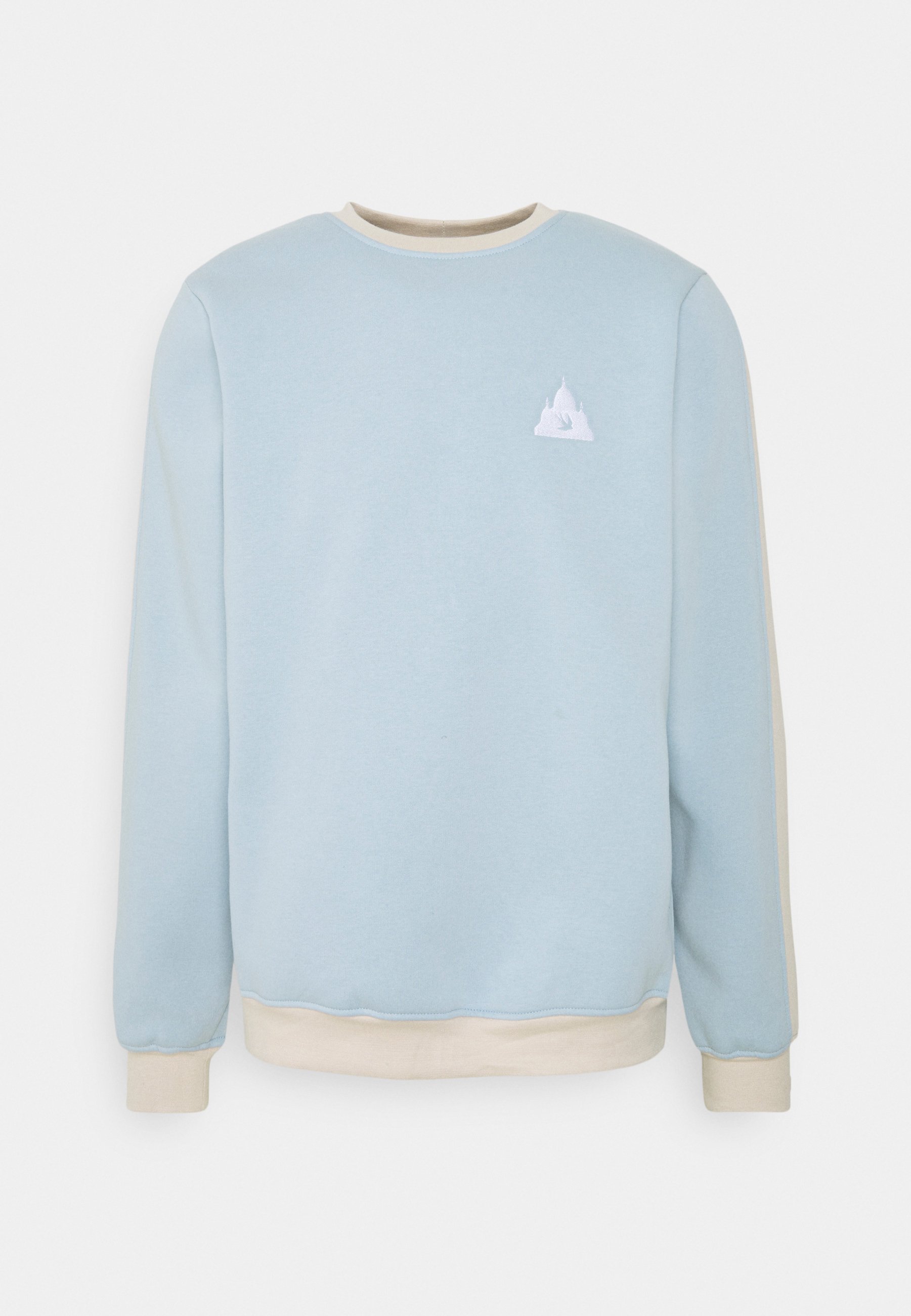 colorblock crewneck