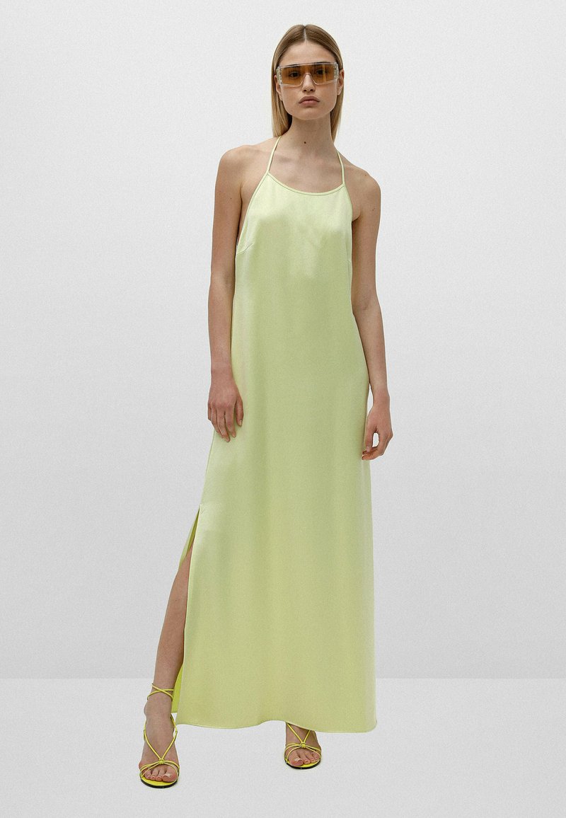 HUGO KIMELA Robe longue light yellow/jaune ZALANDO.FR