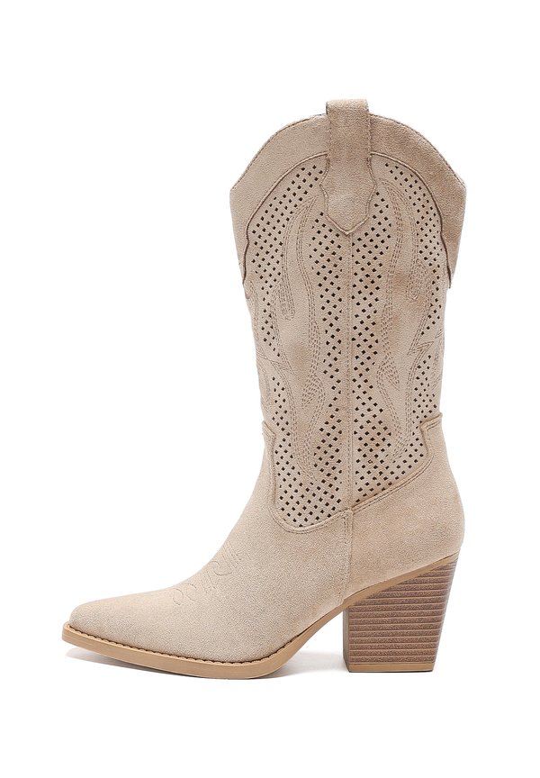 Cowboy-/Bikerboot - natur