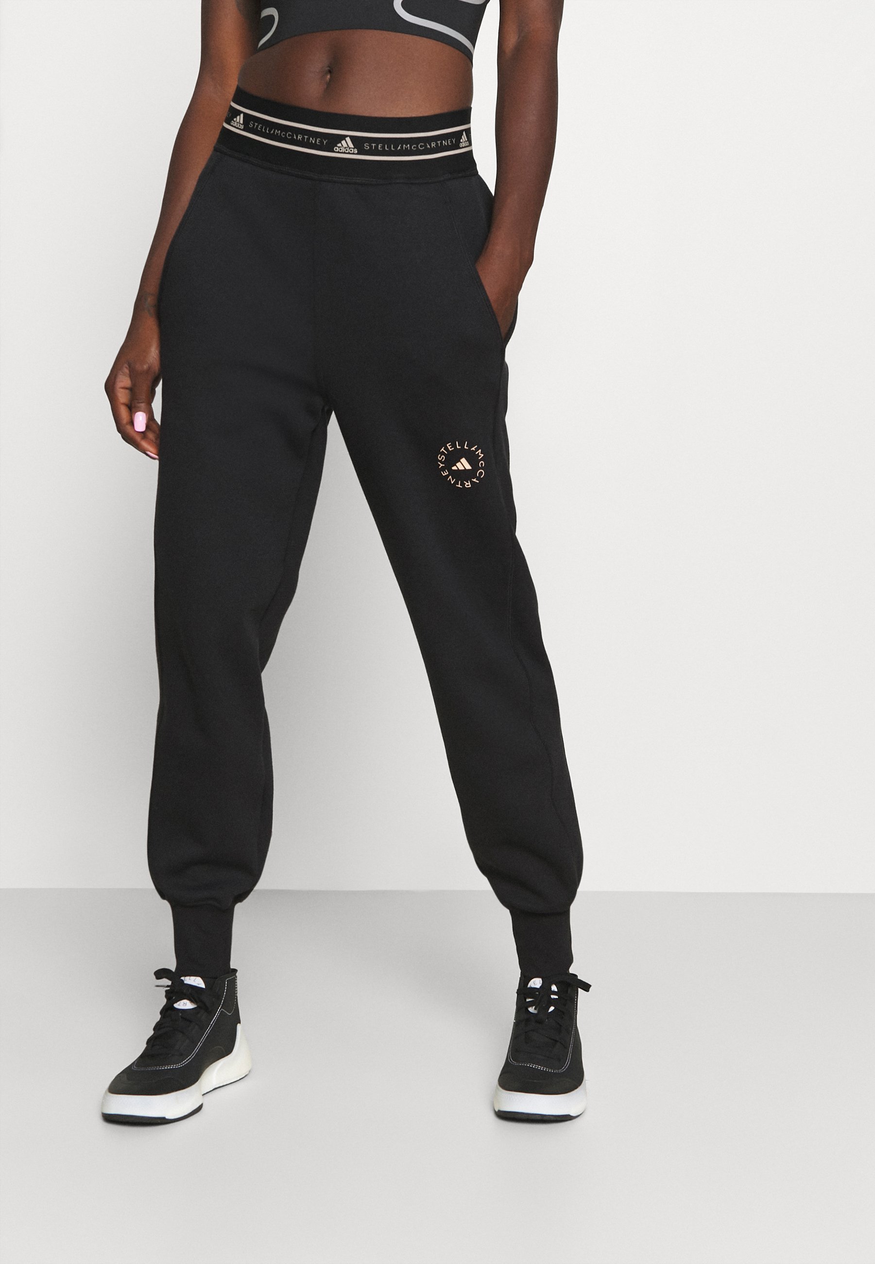 Adidas By Stella Mccartney Treningo Apatinė Dalis Black Juoda Zalando Lt