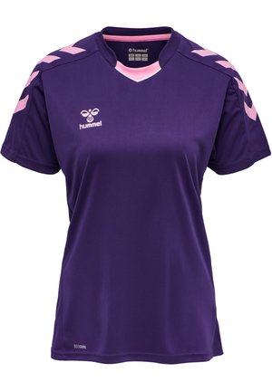 Hummel CORE - Sports T-shirt - dark purple
