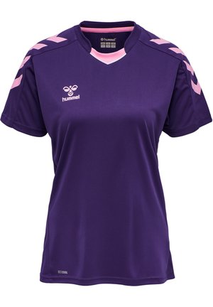 Hummel CORE - Sport T-shirt - dark purple