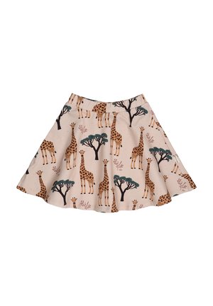 GIRAFFES - A-line skirt - beige