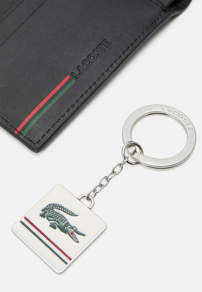 Leatherboss Cuir Véritable Clé Chaîne Portefeuille Avec Tout Autour