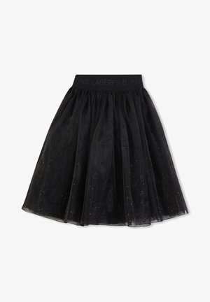 KARL LAGERFELD KIDS CEREMONIE SKIRT czarny