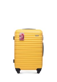 WITTCHEN LUGGAGE SET WITH TAG FROM ABS - Sada zavazadel - yellow