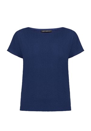 Betty Barclay, BETTY BARCLAY MIT U-BOOT-AUSSCHNITT STRUKTURSHIRT - Bluse - ocean cavern