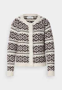 Lollys Laundry CARDIGAN - Kardigán - choco