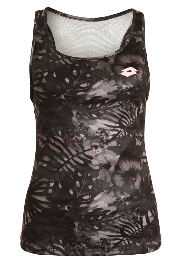 Lotto Top groen gemêleerd