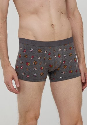 Terranova Boxer aderenti - grigio scuro melange