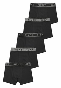 Next - TRUNKS 5 PACK - Hlače - black grey waistband Miniaturna slika 1