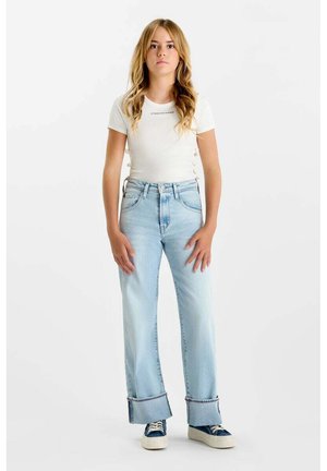 DROITE REVERS - Straight leg jeans - bleu