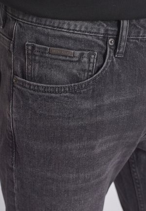 Antony Morato, JEANS JOE REGULAR STRAIGTH FIT IN BLACK-BLACK DENIM - Vaqueros rectos - black