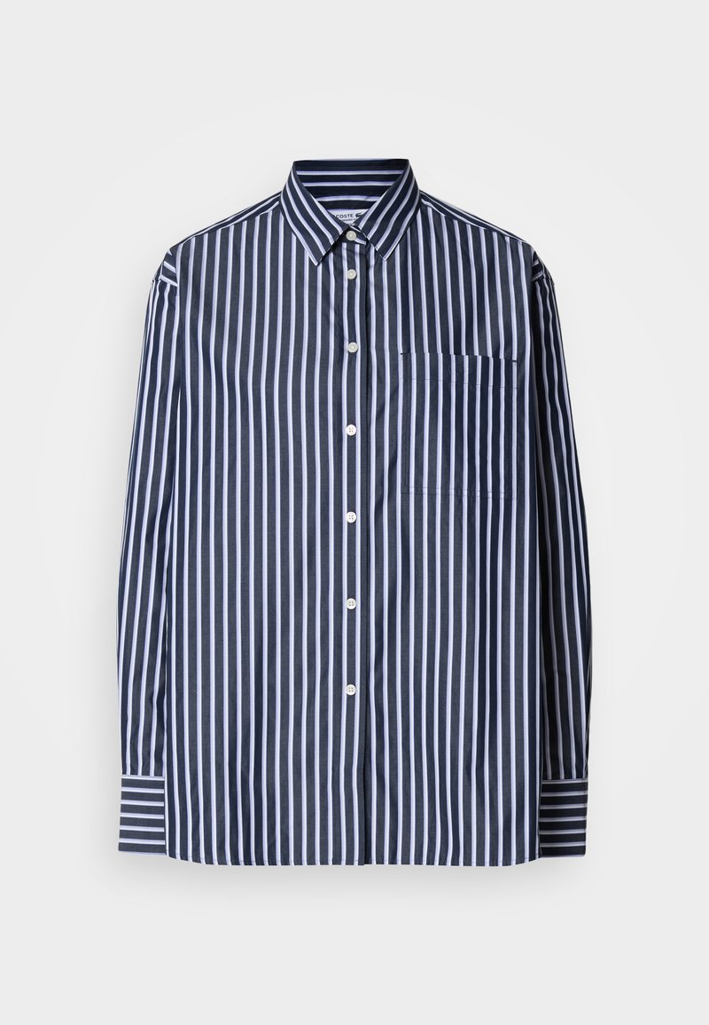 Lacoste Overhemd donkerblauw