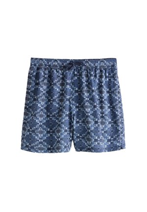 Next, REGULAR FIT - TEXTURED NAVAJO STYLE 5 INCH  - Badeshorts - indigo blue
