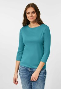 Cecil UNIFARBE - Langarmshirt - blau
