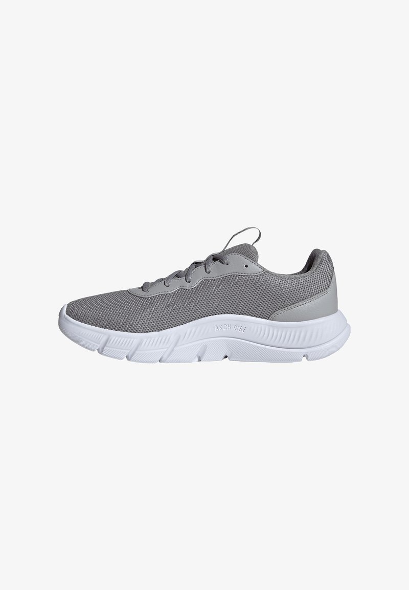 Arch Rise Adidas adidas Performance CLOUDFOAM FLEX WIDE - Trainers - solid grey white ...
