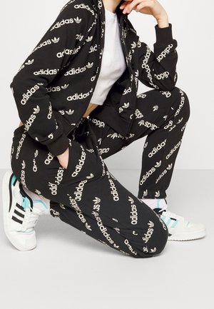 Sudadera con cremallera - black