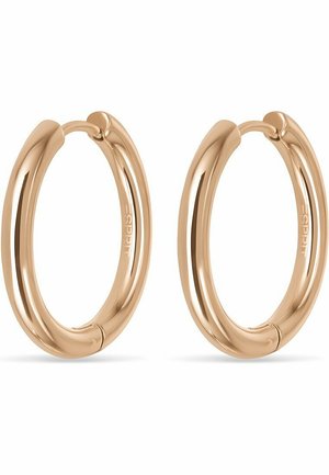 CREOLEN EDELSTAHL - Ohrringe - rose gold-coloured