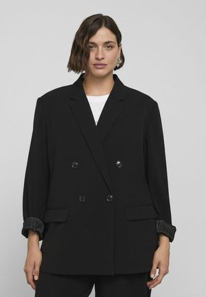 DOPPIOPETTO - Kort kappa / rock - nero