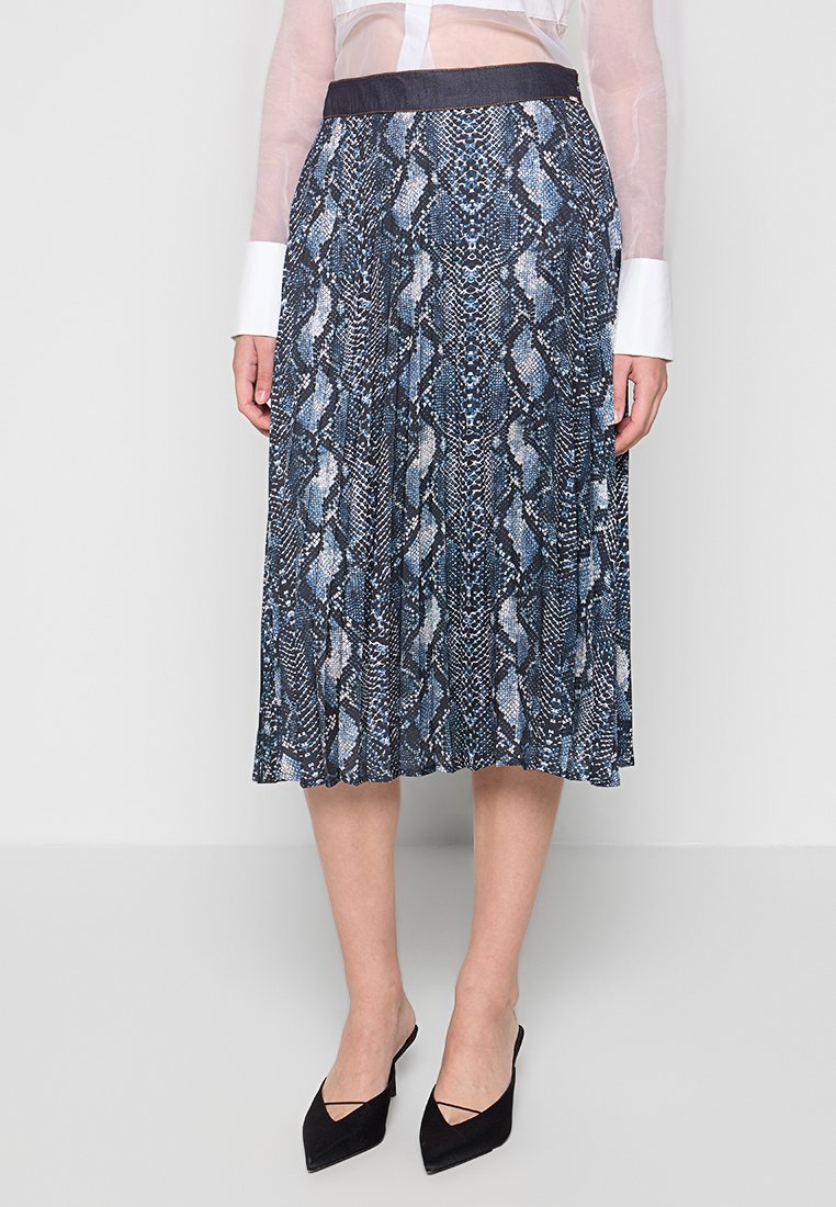 LIU JO Plooirok blauw