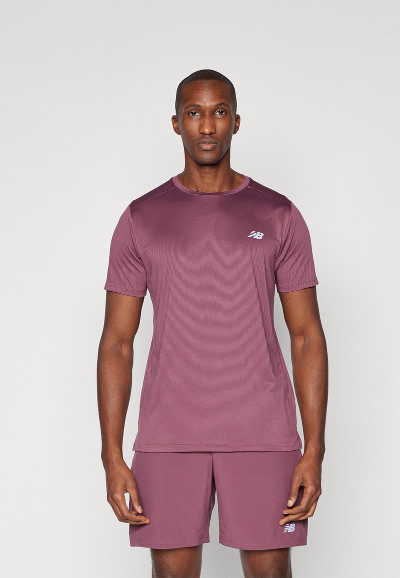 New Balance ESSENTIALS - T-skjorte til trening - faded plum