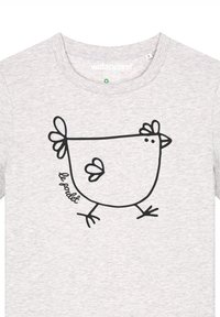 watapparel T-Shirt print - cool heather grey