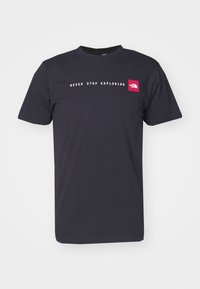 NEVER STOP EXPLORING TEE - Camiseta estampada - black