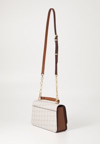 MICHAEL Michael Kors DELANCEY SATCHEL - Rankinė - vanilla/lugg