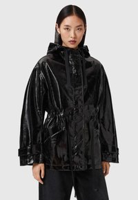 AllSaints KELSIE SHINE JACKET - Casaco leve - black