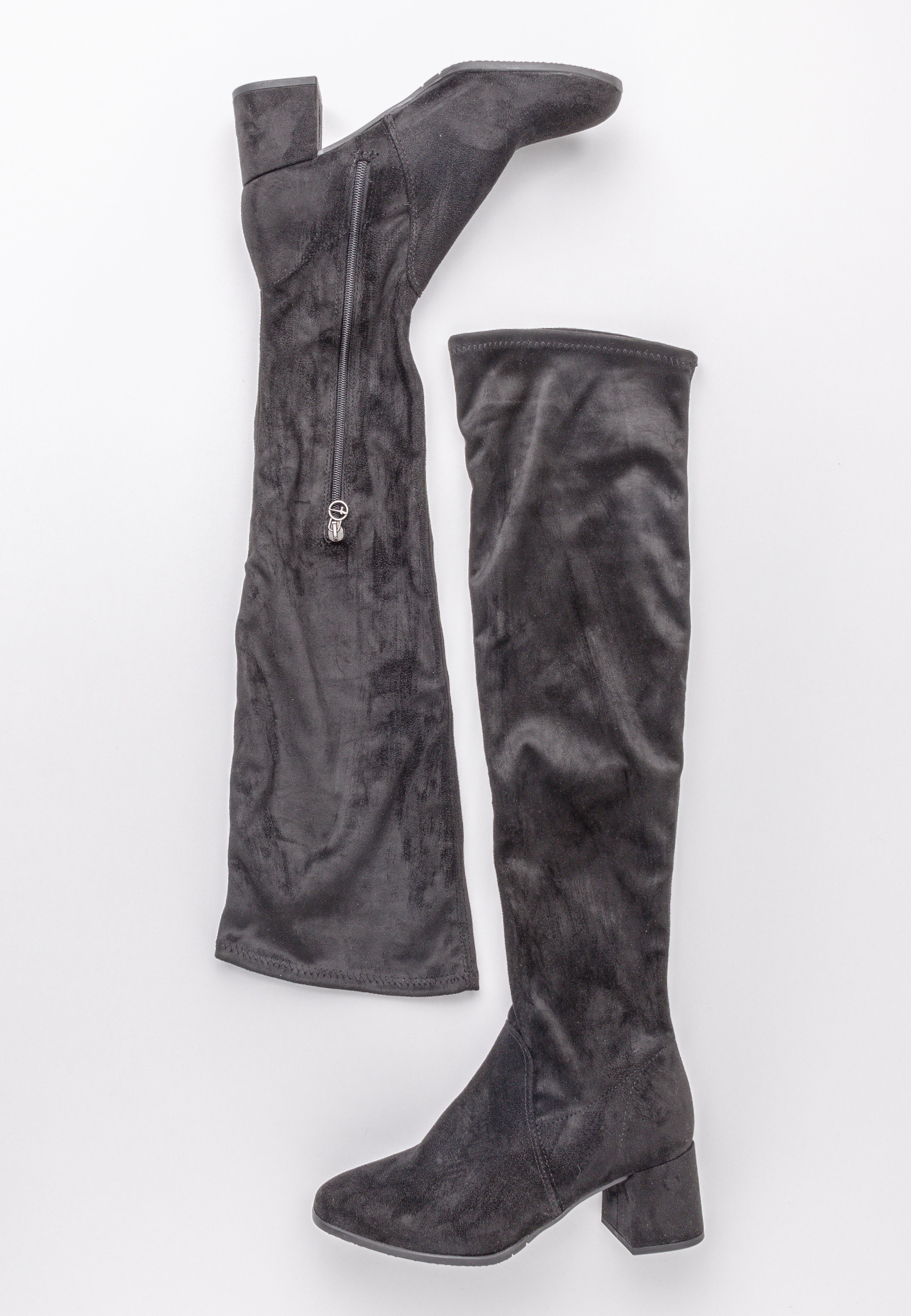 Tamaris Botas mosqueteras - black/negro - Zalando.es