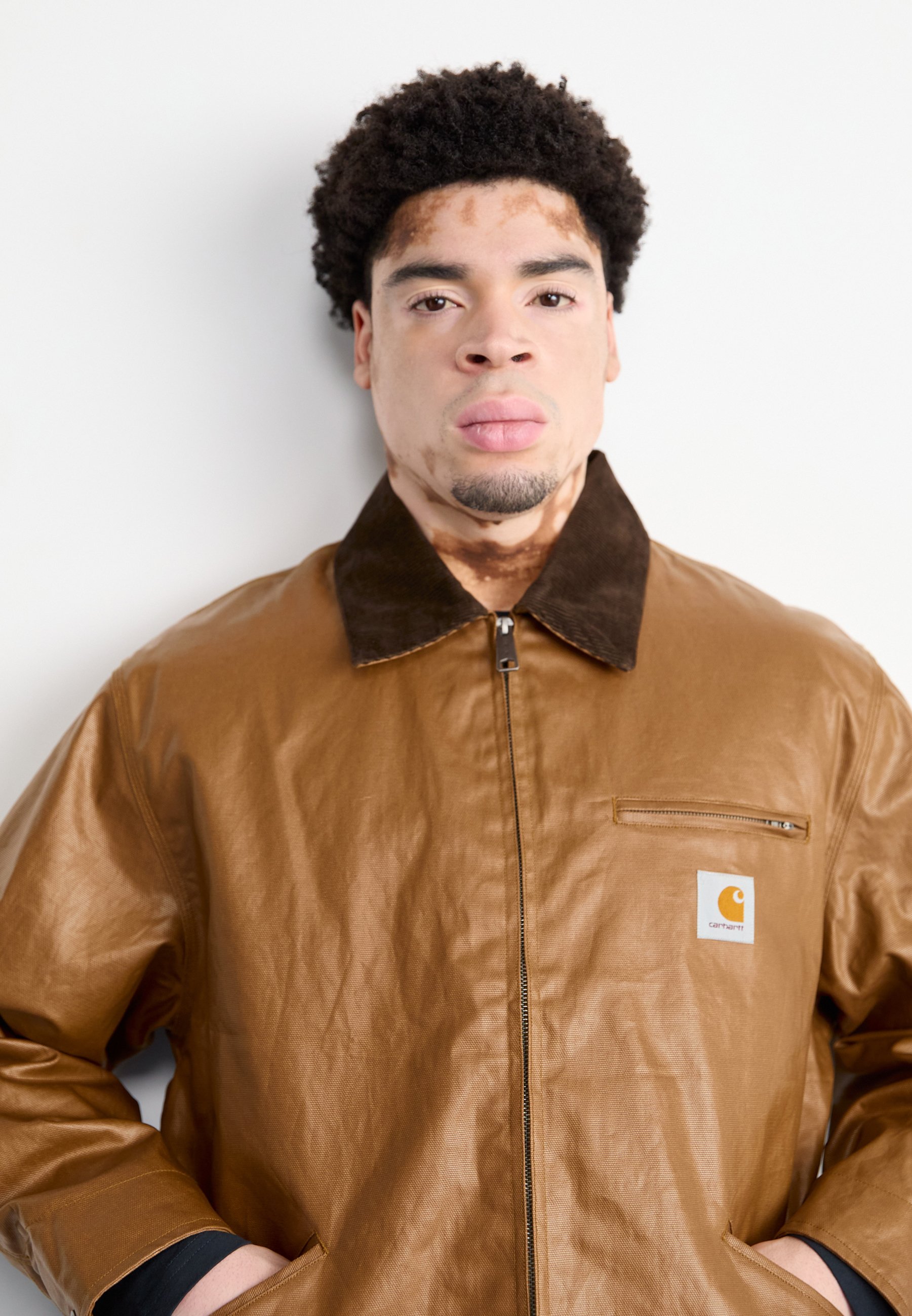 Carhartt WIP DEAN JACKET - Leichte Jacke - hamilton brown/tobacco