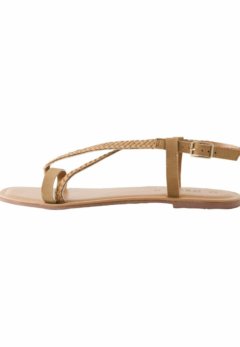 Next T-sandali - tan brown leather