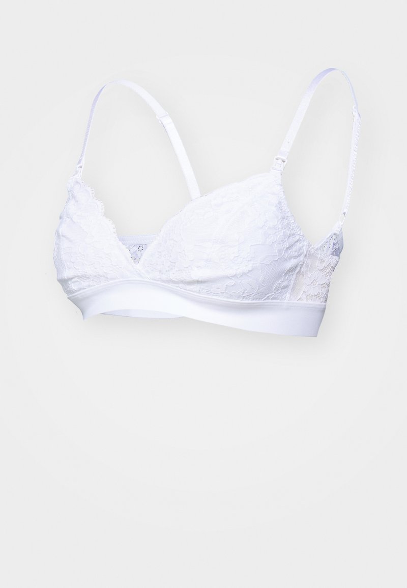 Lindex NURSING IRIS BRALETTE - Soutien-gorge triangle - white