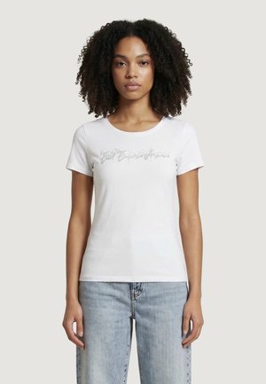 T-shirt con stampa - white