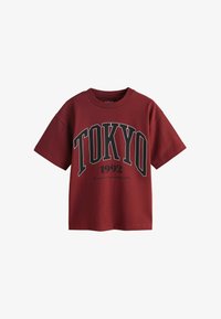 Unselected, berry red varsity