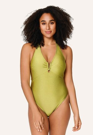 Badeanzug - moss green