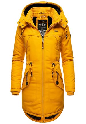 KAMII - Vinterkåpe / -frakk - dark yellow