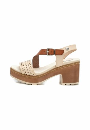 Sandalias con plataforma - blue