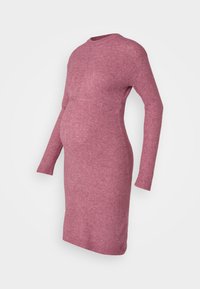MLAYSA  - Robe pull - mesa rose melange