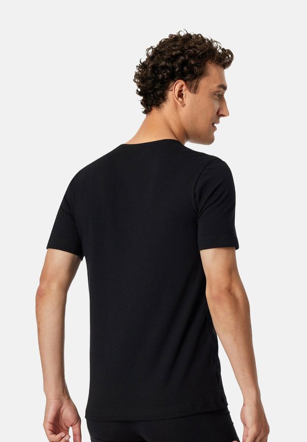 4ER PACK - SERIE RUNDHALS - Undershirt - schwarz2