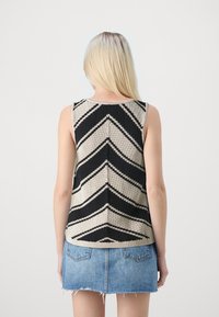 GAP CHEVRON TANK - Toppi - black combo